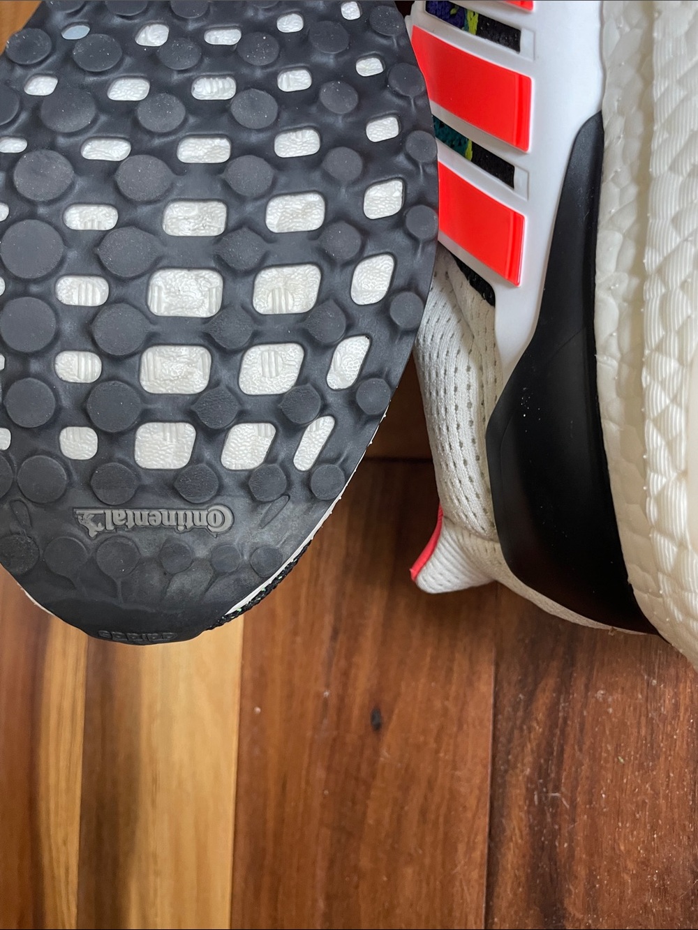 Adidas Ultra Boost Men's Multicolored Shoes. Very Good Condition. Size 11.5. - Picture 12 of 13